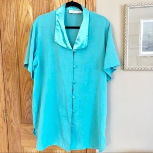 EUC Victoria’s Secret Crepe and Satin Nightshirt